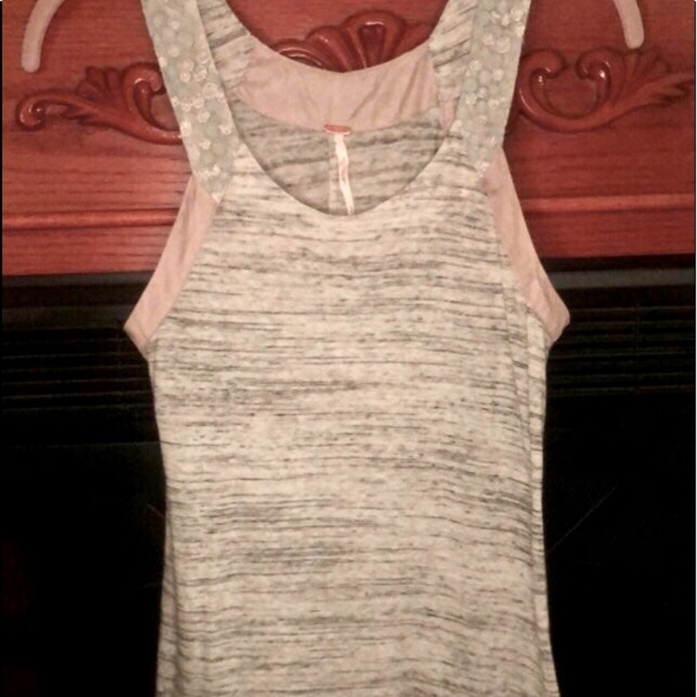 Free People Layered Tank Top